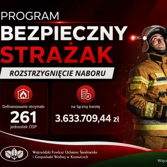Dobre wiadomości dla naszych Strażaków! 🚒