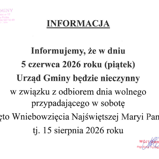 ℹ️ INFORMACJA ℹ️