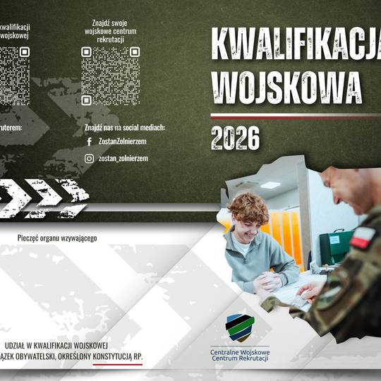 ℹ️Rusza kwalifikacja wojskowaℹ️