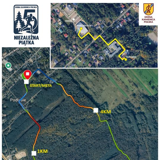 📌 Mapa trasy biegu „Niezależna Piątka” już dostępna