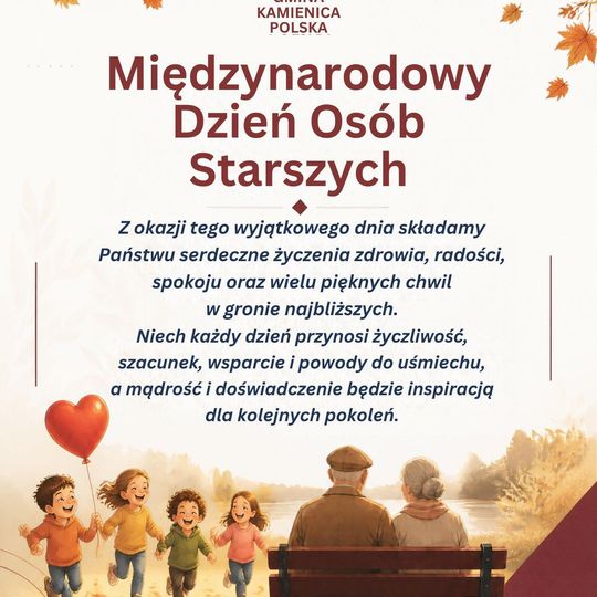 🌸 Międzynarodowy Dzień Osób Starszych 🌸