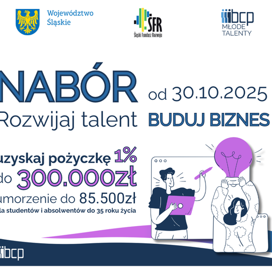 Młode Talenty – Pożyczka z dotacją!💫