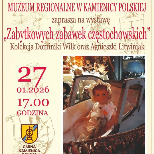 Muzeum Regionalne w Kamienicy Polskiej zaprasza na podróż w czasie do świata dziecięcej wyobraźni i radości ✨ Muzeum Regionalne w Kamienicy Polskiej zaprasza na podróż w czasie do świata dziecięcej wyobraźni i radości ✨