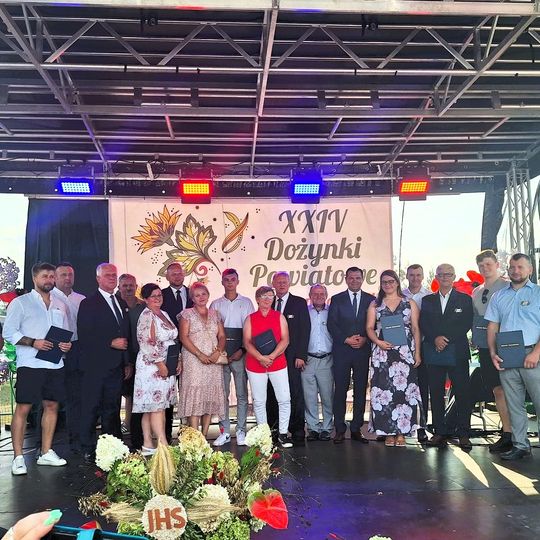 NASI MIESZKAŃCY NAGRODZENI I WYRÓŻNIENI NA DOŻYNKACH POWIATOWYCH 🏆