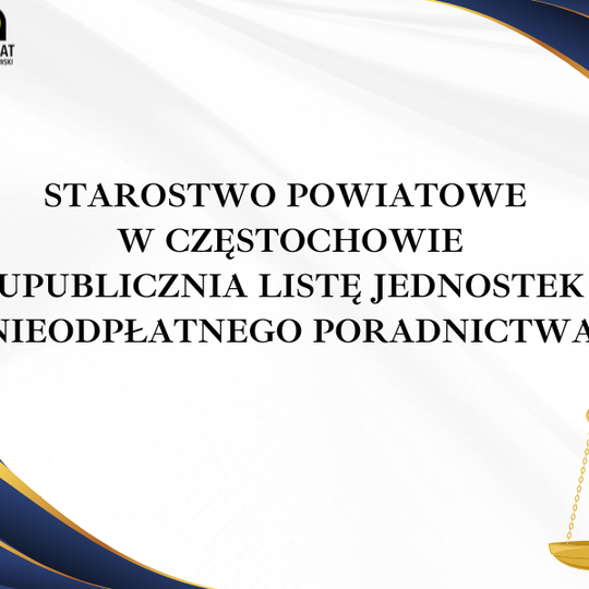 ⚖️ Nieodpłatna pomoc prawna – powiat częstochowski 🤝 ⚖️ Nieodpłatna pomoc prawna – powiat częstochowski 🤝