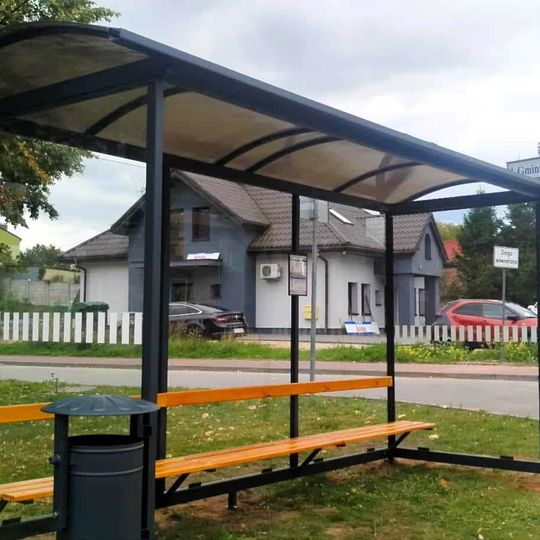📍Nowe przystanki autobusowe w Kamienicy Polskiej