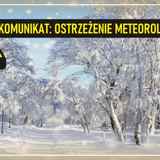 Ostrzeżenie meteorologiczne - śnieg