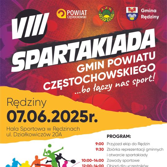 VIII Spartakiada Gmin Powiatu Częstochowskiego🏃‍♀️🏃