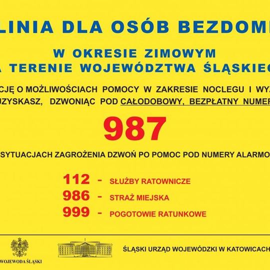 WAŻNA INFORMACJA – POMOC DLA OSÓB W KRYZYSIE BEZDOMNOŚCI
