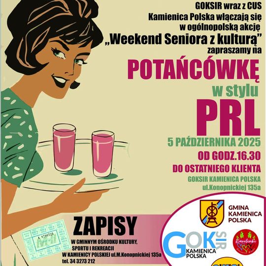 Zapraszamy Seniorów na wyjątkową zabawę! 🎉