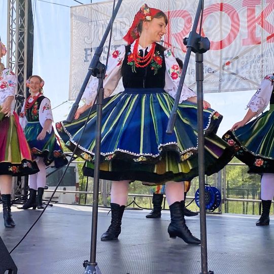 Zespół Folklorystyczny „Kamienica” podczas Jura Rok Festival 🎶🎉