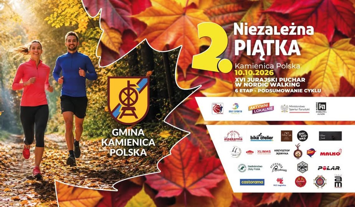 🏃♀️🏃♂️ 2. Niezależna Piątka w Kamienicy Polskiej już w tę sobotę! 🎉 🏃♀️🏃♂️ 2. Niezależna Piątka w Kamienicy Polskiej już w tę sobotę! 🎉