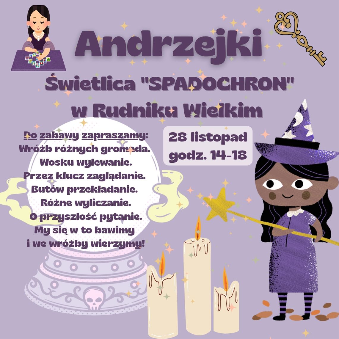 ANDRZEJKI W ŚWIETLICY!