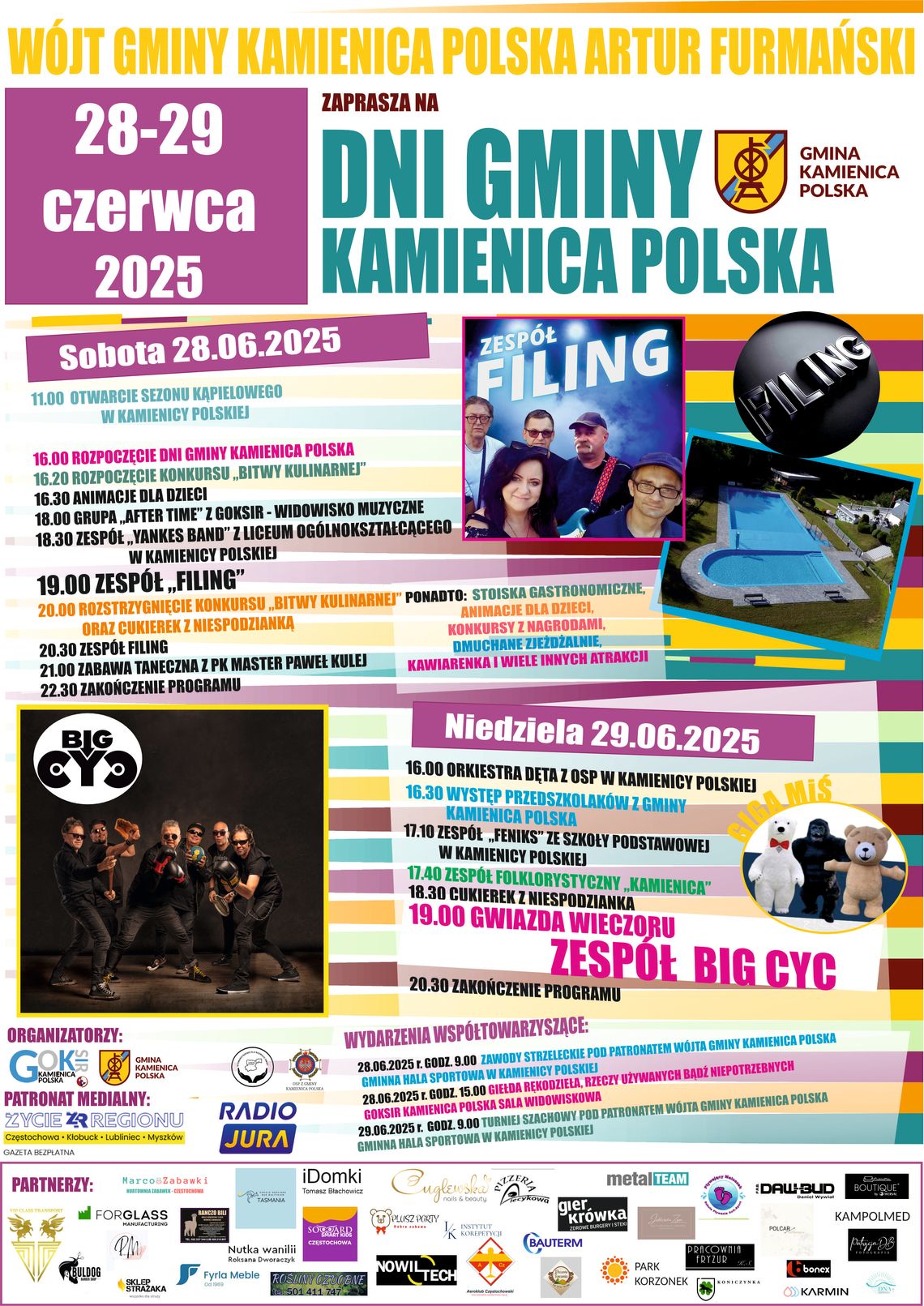 🎉 Dni Gminy Kamienica Polska 2025 🎉