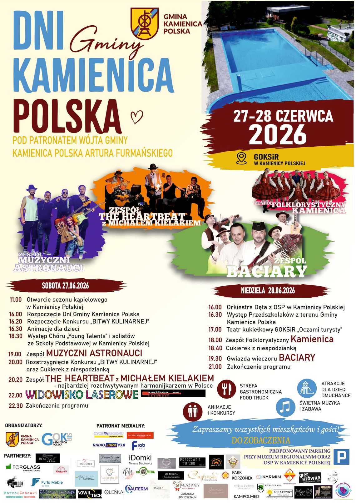 📣 DNI GMINY KAMIENICA POLSKA 2026 – ZAPRASZAMY! 🎉