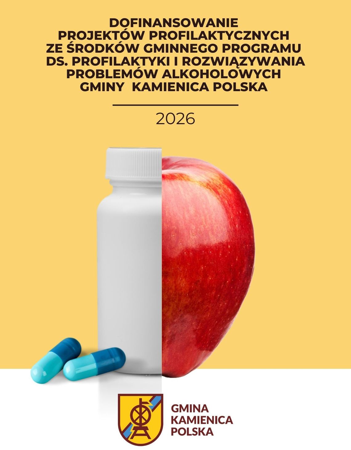 Dofinansowanie projektów profilaktycznych ze środków Gminnego Programu ds. Profilaktyki i Rozwiązywania Problemów Alkoholowych Gminy  Kamienica Polska