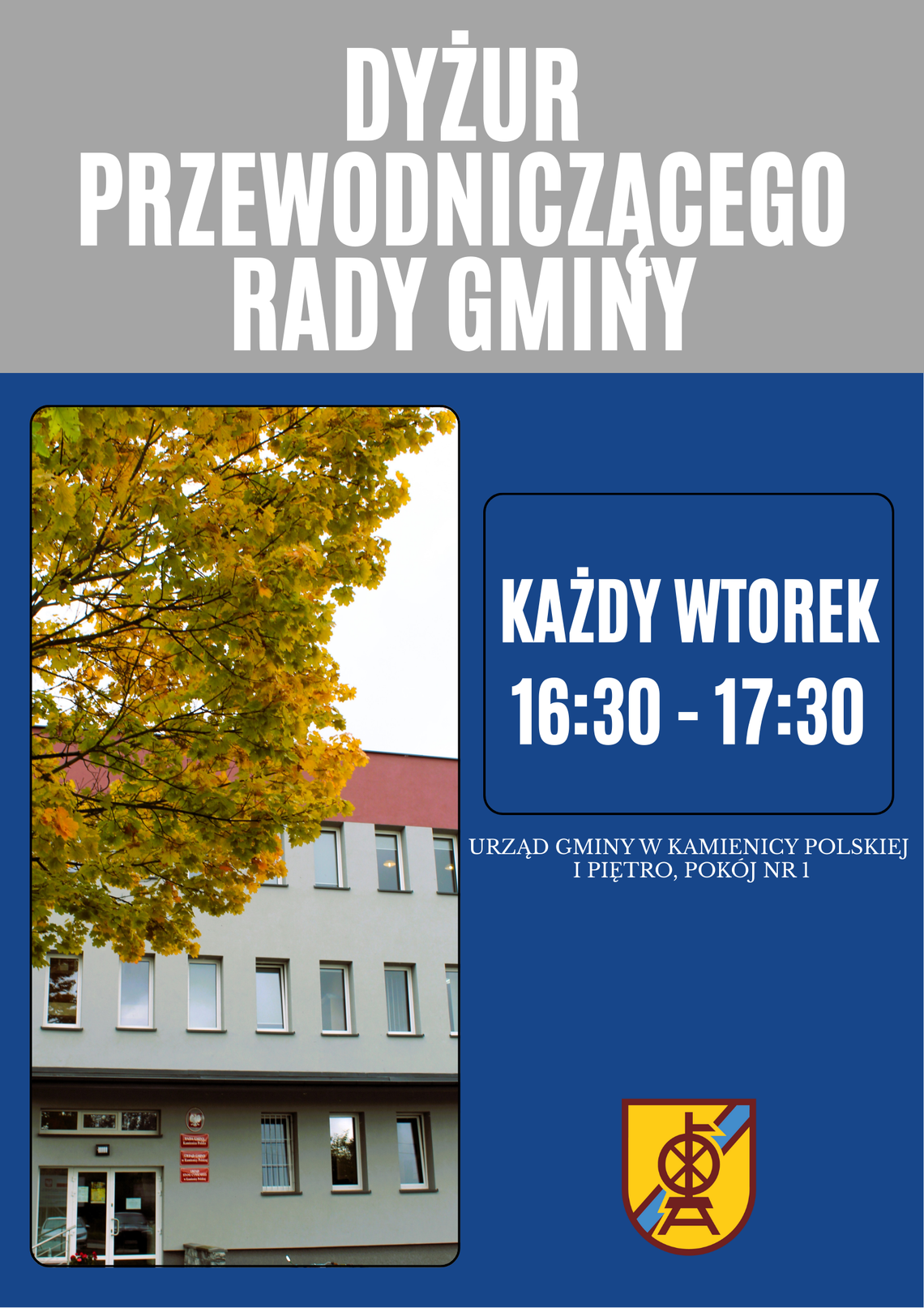 Dyżur Przewodniczącego Rady Gminy Kamienica Polska