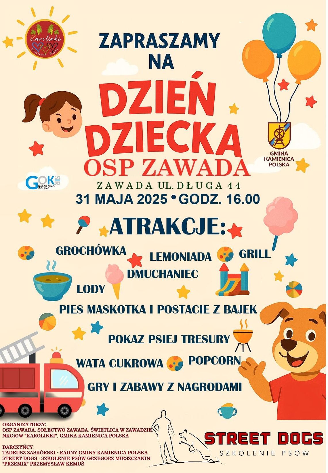 Dzień Dziecka w OSP Zawada