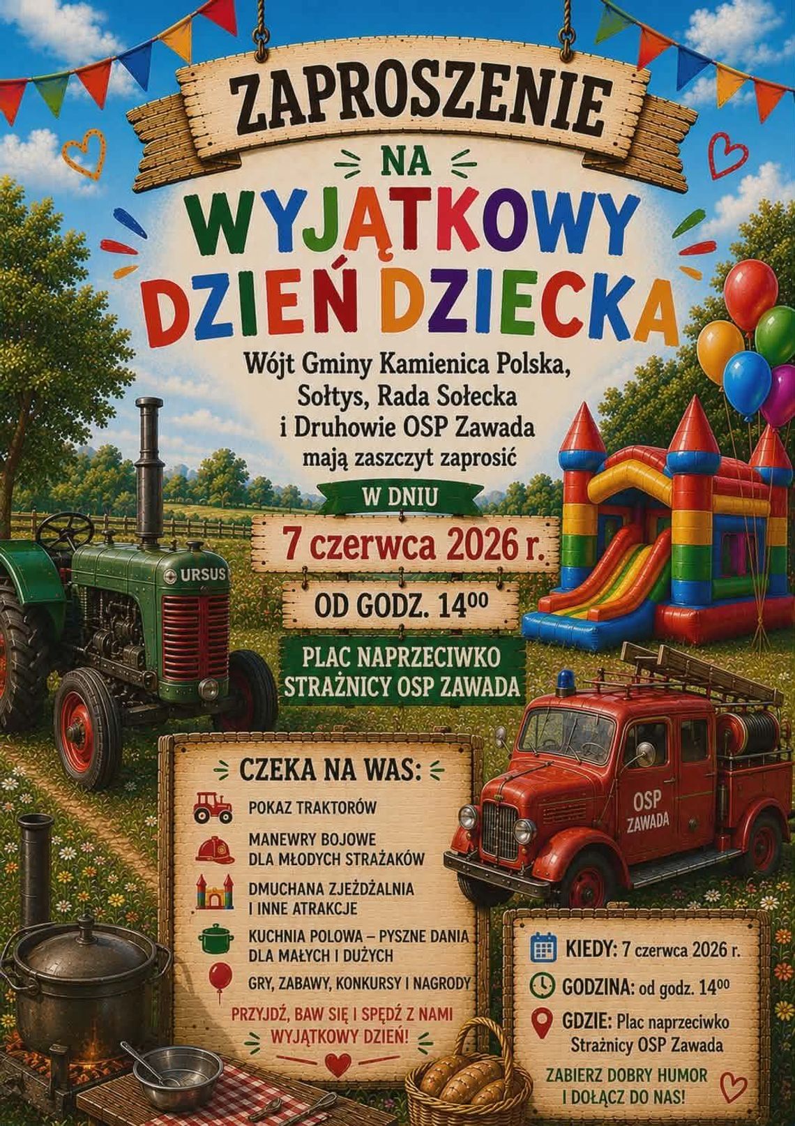 Dzień Dziecka w Zawadzie Dzień Dziecka w Zawadzie