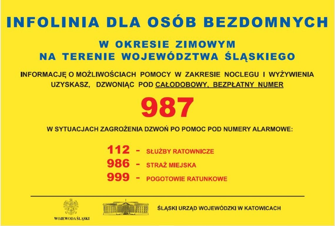 Informacja dotycząca osób w kryzysie bezdomności