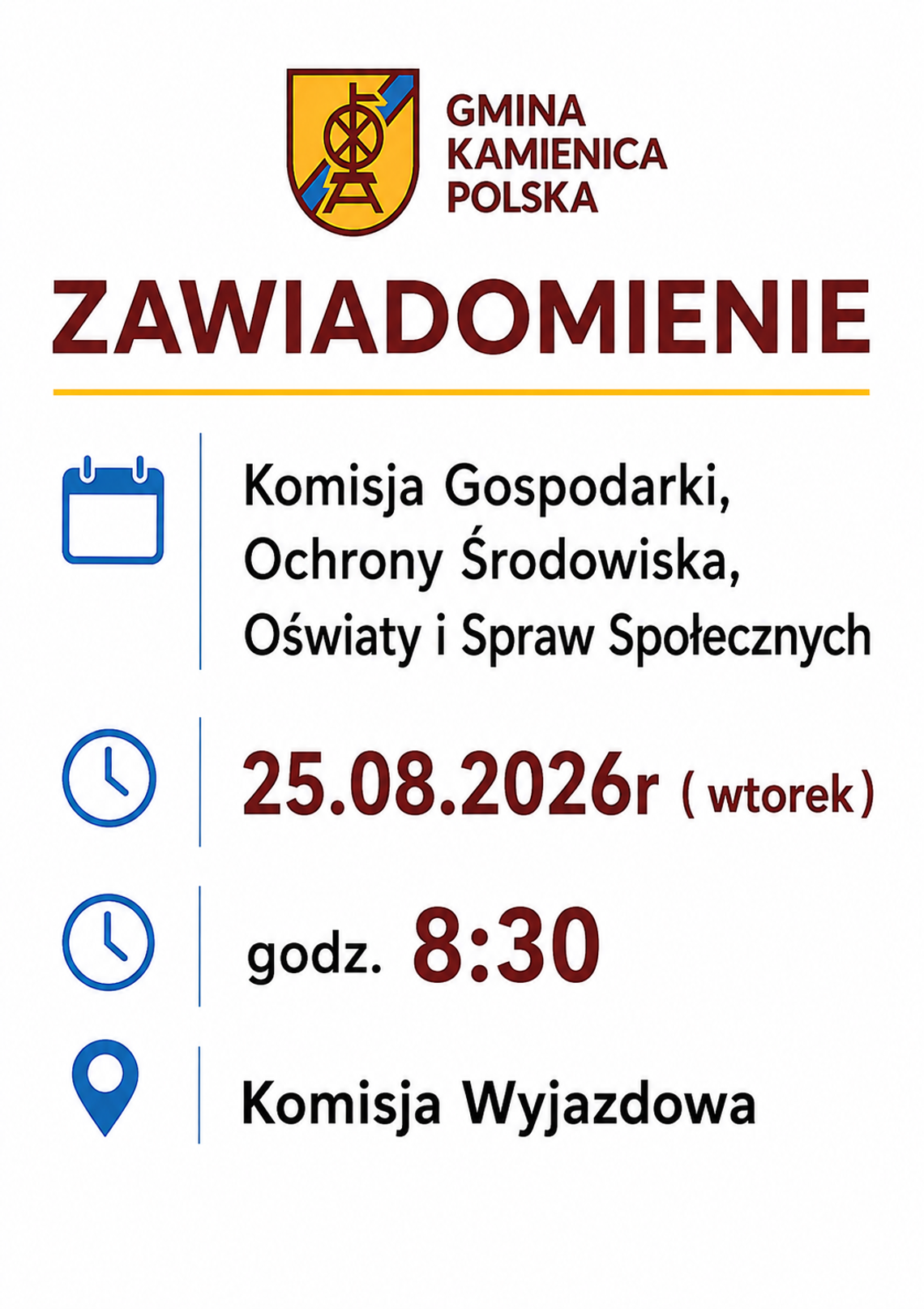 Komisja Gospodarki, Ochrony Środowiska, Oświaty i Spraw Społecznych
