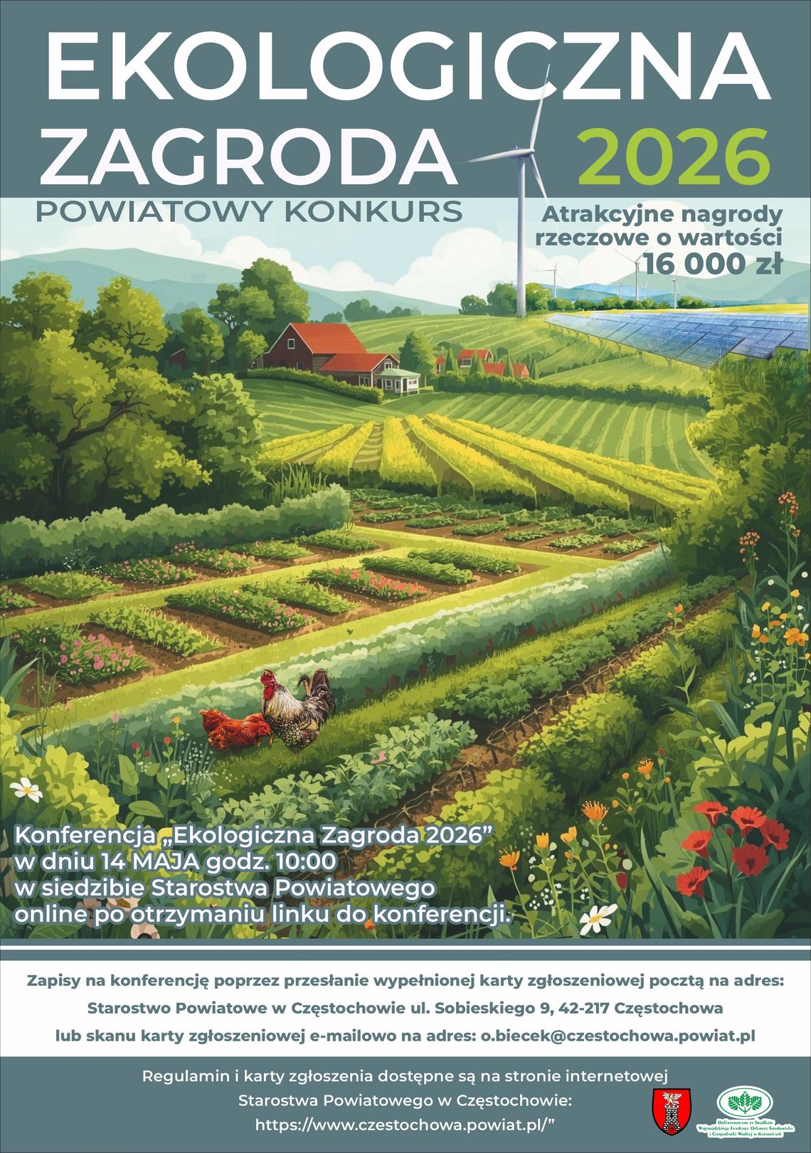 🌿 Konkurs „Ekologiczna Zagroda 2026” 🌿 🌿 Konkurs „Ekologiczna Zagroda 2026” 🌿