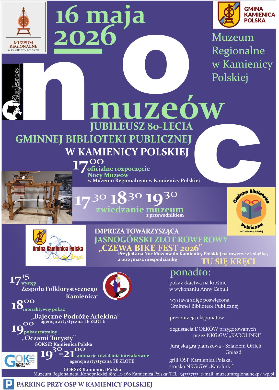 Noc Muzeów 2026 – wyjątkowy jubileusz i moc atrakcji!
