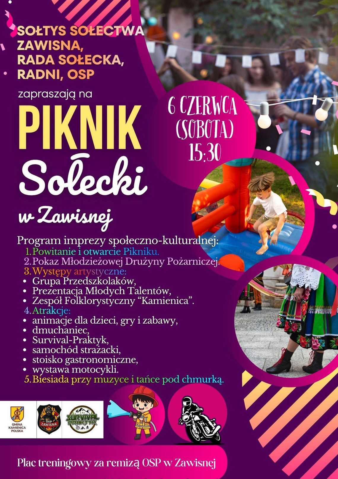 Piknik Sołecki w Zawisnej