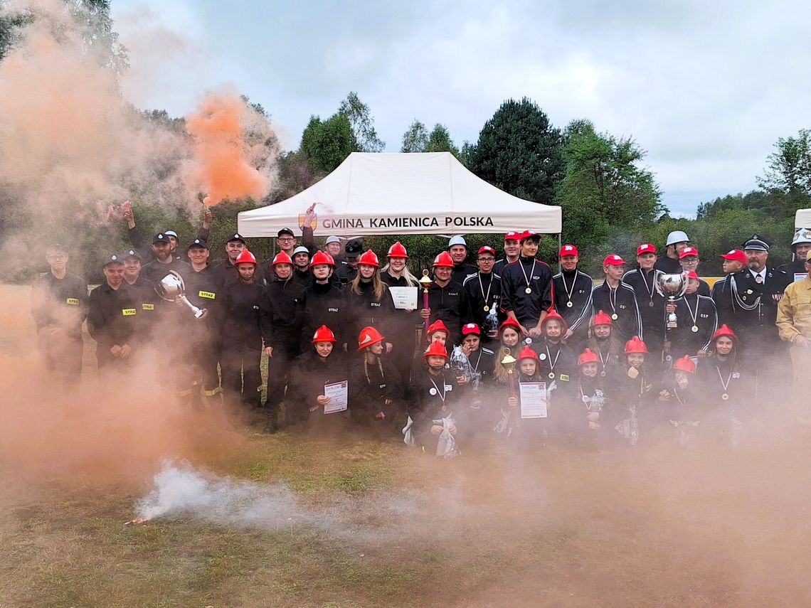 🚒 Strażacki duch, rywalizacja i radość wspólnego święta – Gminne Zawody Sportowo-Pożarnicze 2025 🔥