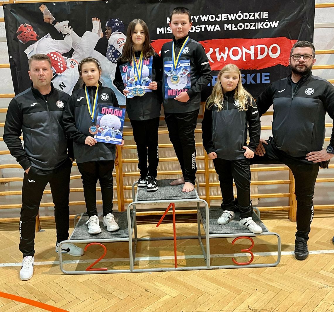 Sukcesy Mieszkańców Gminy Kamienica Polska w taekwondo