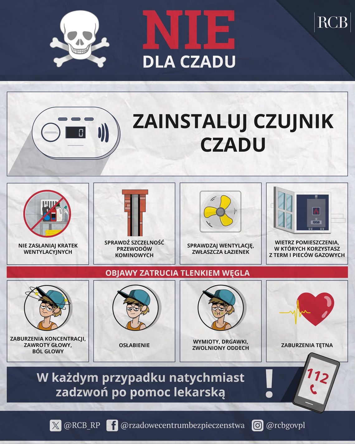 🚨 Uwaga na czad – cichy zabójca! 🚨