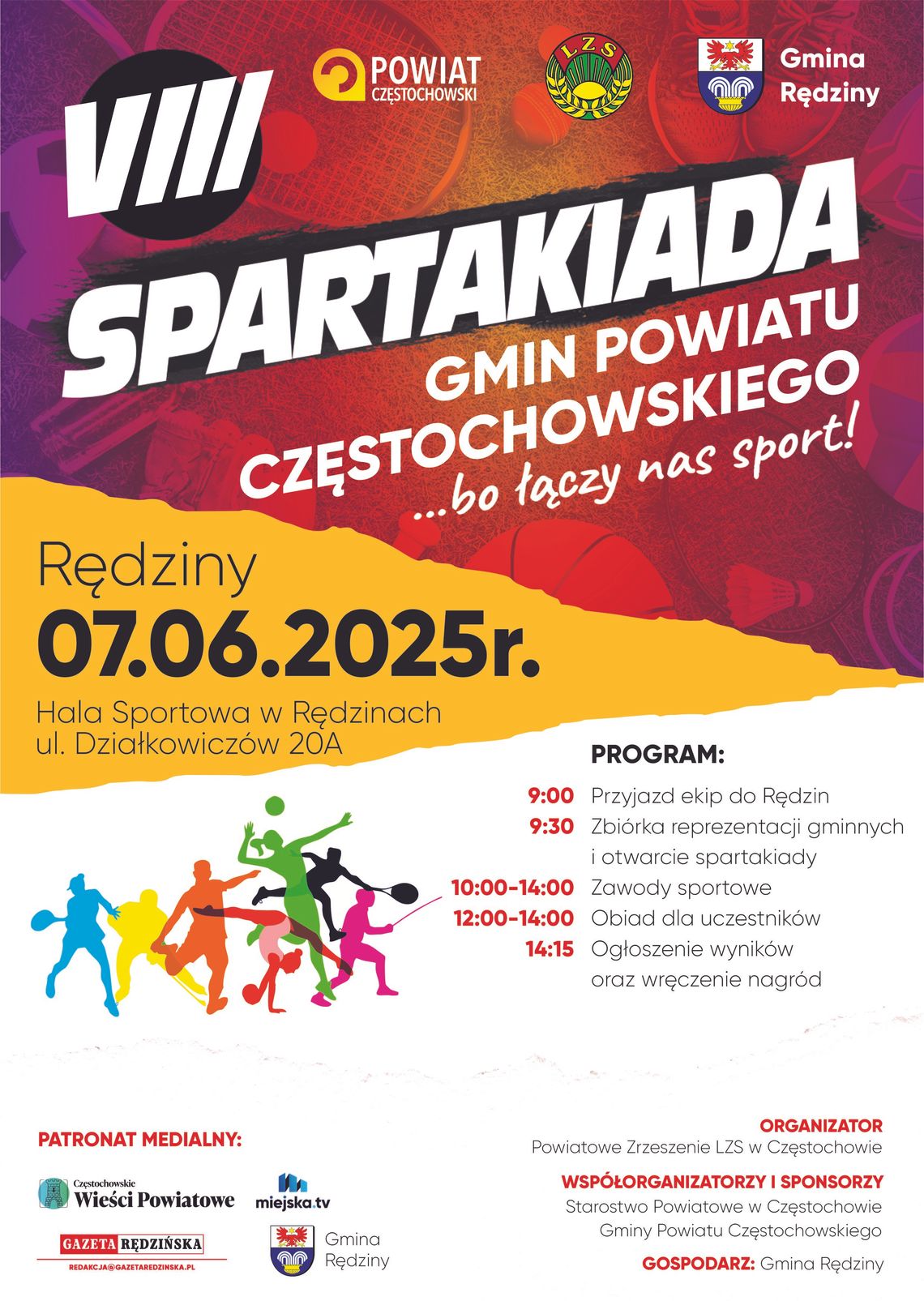 VIII Spartakiada Gmin Powiatu Częstochowskiego🏃‍♀️🏃