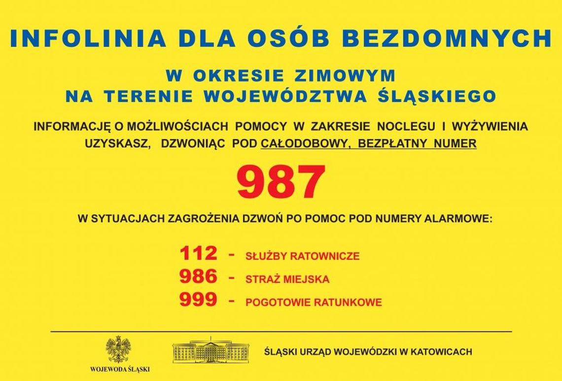 WAŻNA INFORMACJA – POMOC DLA OSÓB W KRYZYSIE BEZDOMNOŚCI