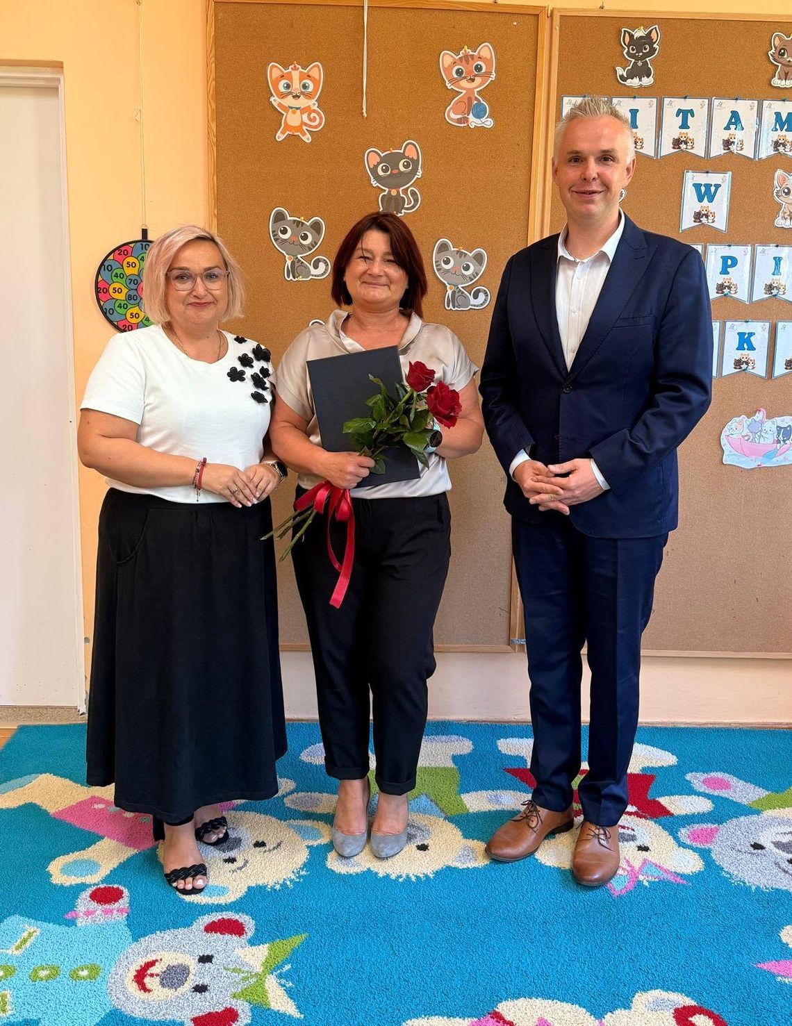 👩‍🏫Wręczenie dyplomu nauczyciela mianowanego w Przedszkolu👩‍🏫