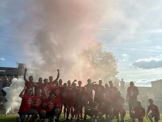 TAK ŚWIĘTOWAŁ LKS „KAMIENICA POLSKA” AWANS DO KLASY OKRĘGOWEJ