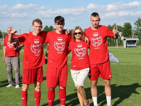 TAK ŚWIĘTOWAŁ LKS „KAMIENICA POLSKA” AWANS DO KLASY OKRĘGOWEJ