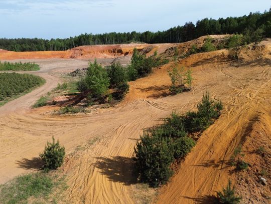 Kopalnia piasku w Zawisnej Kopalnia piasku w Zawisnej