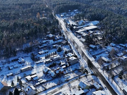 Widok z lotu ptaka na Romanów