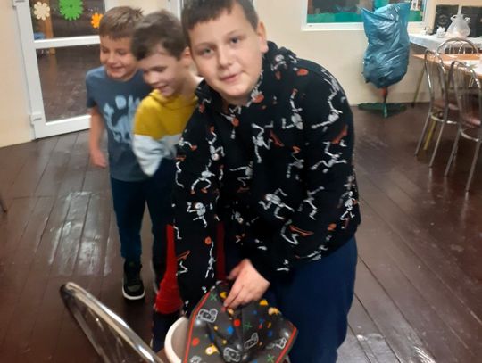 Andrzejki w świetlicy w Wanatach