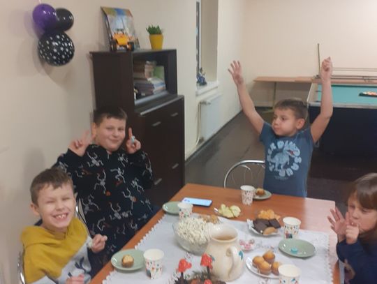 Andrzejki w świetlicy w Wanatach