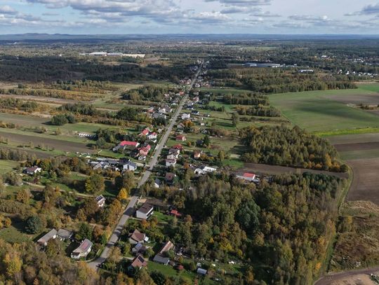 Widok na ul. Dłuą w Zawadzie