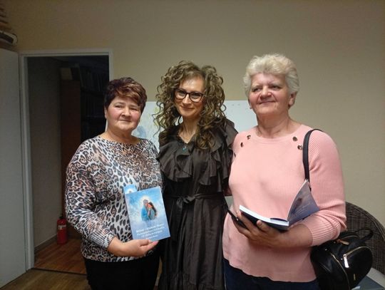 Spotkanie autorskie z Barbarą Sochą w Gminnej Bibliotece Publicznej w Kamienicy Polskiej